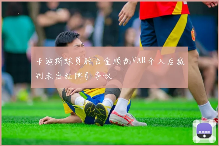 卡迪斯球员肘击金顺凯VAR介入后裁判未出红牌引争议